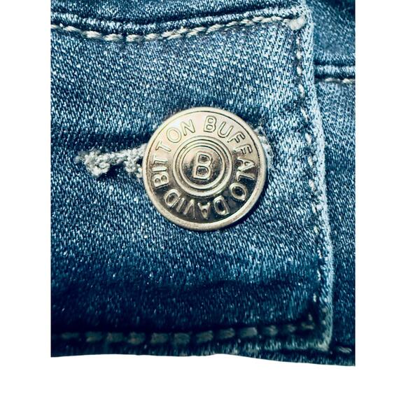 Buffalo David Bitton Dark Wash Denim Jacket – Men’s XL – Stretch Jean Jacket - Picture 3 of 7